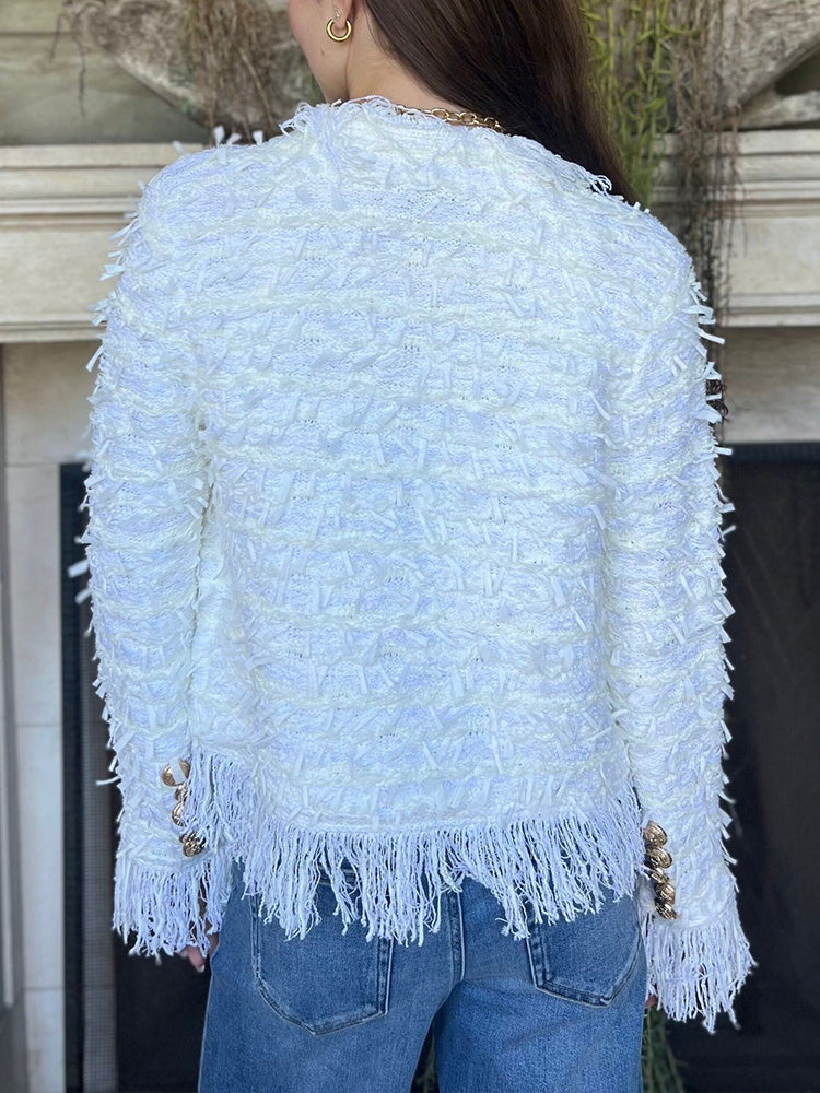 Tassel Cardigan Jacket